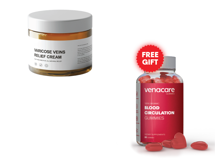 2x VaricoseCream™ (FREE Circulation Gummies)